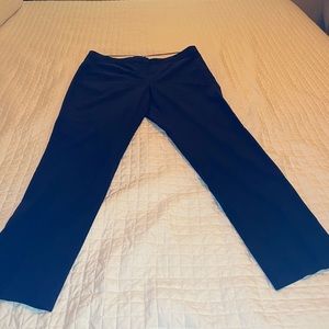 J Crew Super 120’s wool pants Navy Blue Sz 10